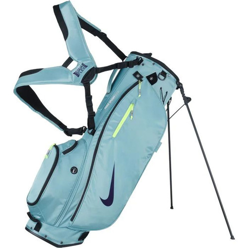 Vist Large View of Product Image Which is New Nike Sport Lite Golf Bag Turq/Lt Lemon/Navy