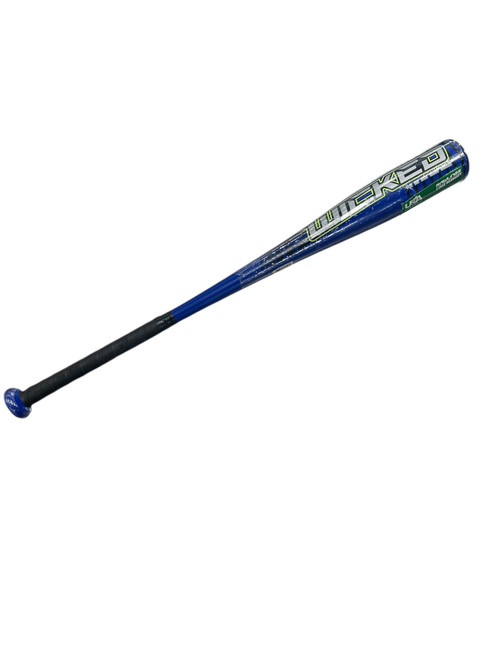 Vist Large View of Product Image Which is Used Rawlings WICKED BB/SB USA 2 5/8 Bat 28"