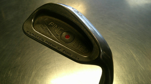 Vist Large View of Product Image Which is Used Ping EYE 2 ORG DOT Mens Individual Iron RH 8 Iron