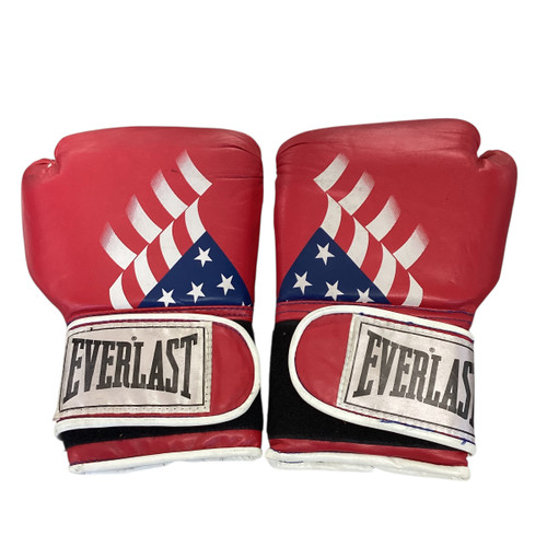 Used Everlast Boxing Gloves Red Senior 11479-S000407096 Vist Large View of Product Image Which is Used Everlast Boxing Gloves Red Senior