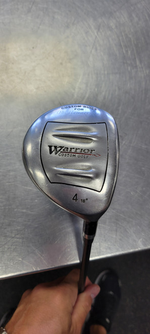 Vist Large View of Product Image Which is Used Warrior 4 WOOD Mens Fairway Wood RH 4 Wood