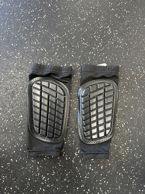 Vist Large View of Product Image Which is Used Soccer Shin Guards Junior Black XS