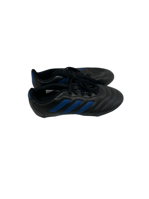 Used Adidas Goletto Jr 2 Soccer Cleats Black And Navy Blue  11692-S000143087 Vist Large View of Product Image Which is Used Adidas Goletto Jr 2 Soccer Cleats Black And Navy Blue