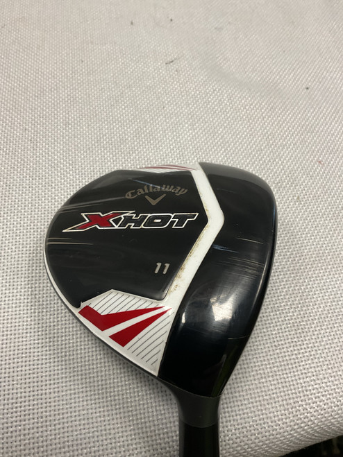 Used Callaway 2013 X HOT Mens Fairway Wood RH 11 Wood 11490-S000266582 Vist Large View of Product Image Which is Used Callaway 2013 X HOT Mens Fairway Wood RH 11 Wood