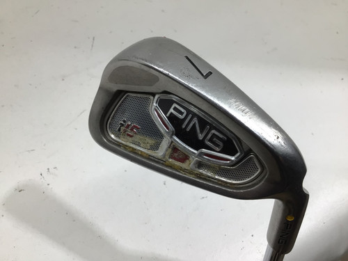 Vist Large View of Product Image Which is Used Ping I15 YELLOW DOT 7 IRON RH S FLEX Mens Individual Iron RH 7 Iron