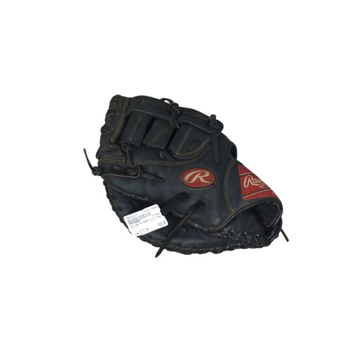 Vist Large View of Product Image Which is Used Rawlings R115FBB BB/SB First Base LH Throw Black 11 1/2"