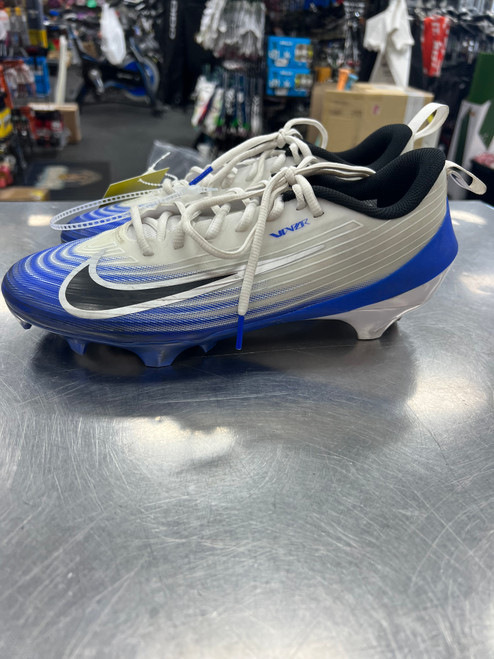 Vist Large View of Product Image Which is Used Nike VAPOR Adult FB Cleats Royal Blue Senior 9