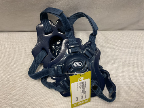 Vist Large View of Product Image Which is Used Cliff Keen Wrestling Headgear Navy Blue