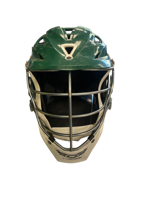 Vist Large View of Product Image Which is Used Cascade CPX-R Lacrosse Helmet Green MD