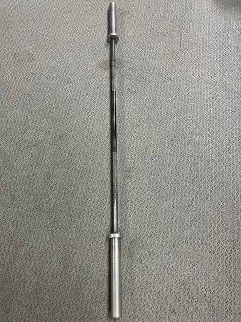 Vist Large View of Product Image Which is Used Rogue BELLA 2.0 Olympic Bar Silver 6Ft