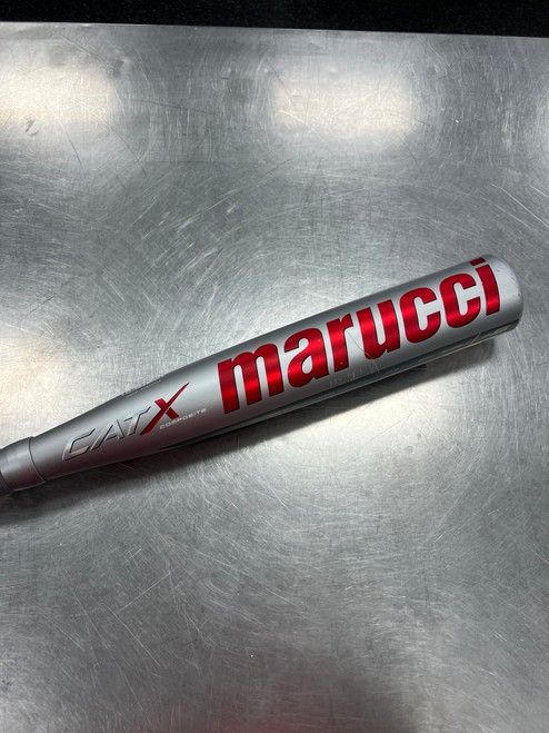 Vist Large View of Product Image Which is Used Marucci CAT X COMPOSITE BB/SB USSSA 2 3/4 Bat 31"