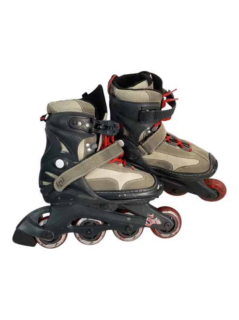 Vist Large View of Product Image Which is Used DART ROLLERBLADES Junior Rec Fitness Skates Grey Junior 04
