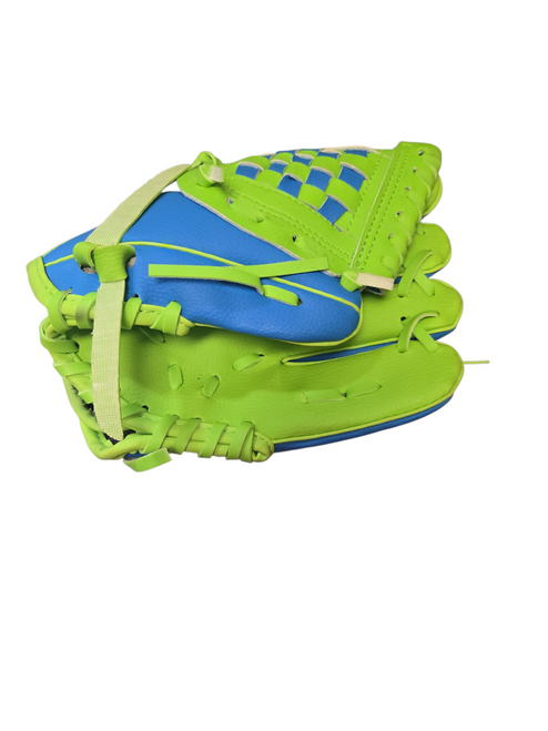 Vist Large View of Product Image Which is Used Marucci GLOVE BB/SB Glove RH Throw Green And Royal Blue 9"