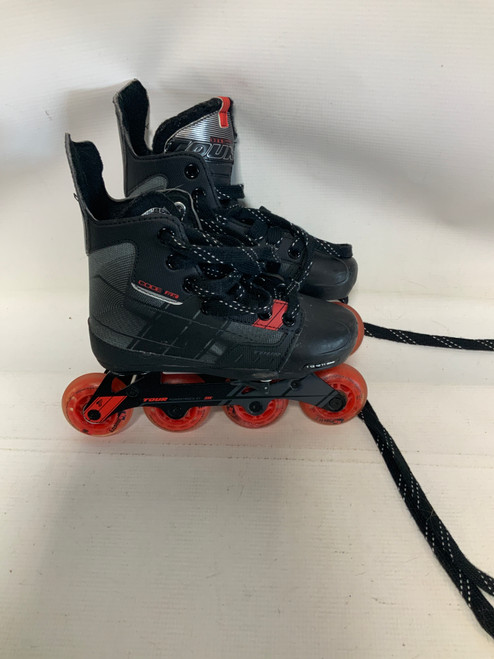 Used Tour GX Senior Aggressive Skates Black Adjustable 11823-S000035176 Vist Large View of Product Image Which is Used Tour GX Senior Aggressive Skates Black Adjustable