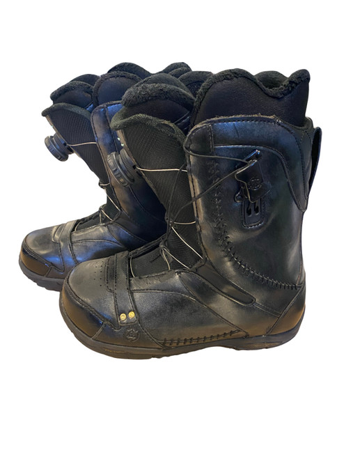 Used K2 SAPERA Womens Snowboard Boots Black Senior 6.5 11095-S000099969 Vist Large View of Product Image Which is Used K2 SAPERA Womens Snowboard Boots Black Senior 6.5