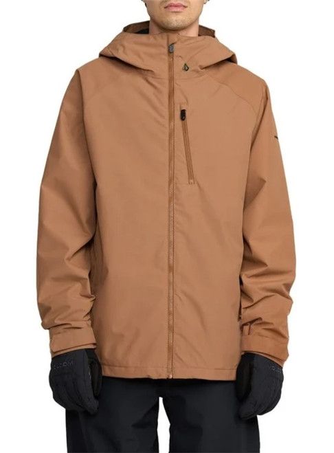 Vist Large View of Product Image Which is New VOLCOM 2836 INSULATED JACKET TERRA BROWN LG