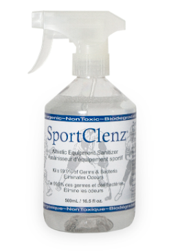 Vist Large View of Product Image Which is New SPORTCLENZ SANITIZER BOTTLE