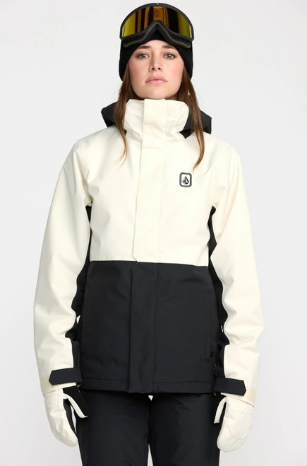 Vist Large View of Product Image Which is New VOLCOM WOMEN'S BOLT INSULATED JACKET BONE SM