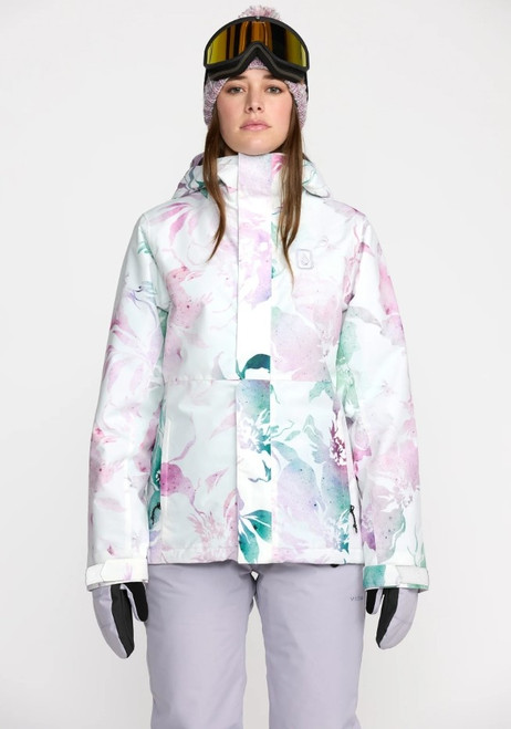 New VOLCOM WOMEN'S BOLT INSULATED JACKET WHITE XS Vist Large View of Product Image Which is New VOLCOM WOMEN'S BOLT INSULATED JACKET WHITE XS