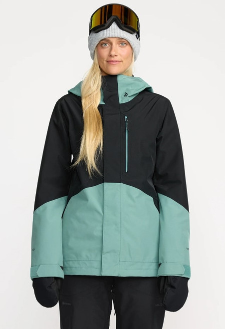Vist Large View of Product Image Which is New VOLCOM WOMEN'S ERAS INSULATED GORE-TEX ARCTIC BLUE MD
