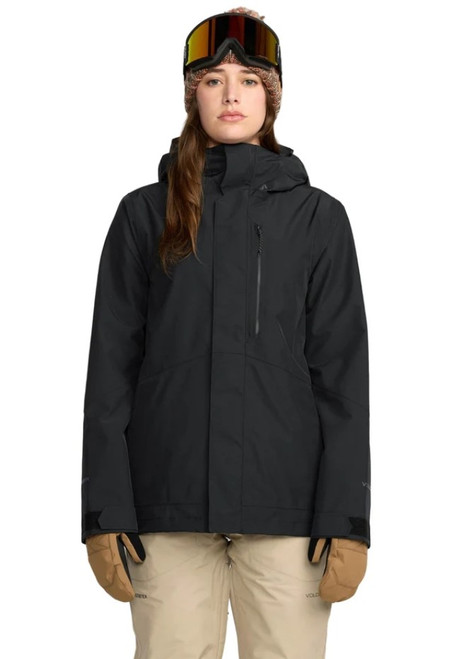 Vist Large View of Product Image Which is New VOLCOM WOMEN'S ERAS INSULATED GORE-TEX BLACK MD