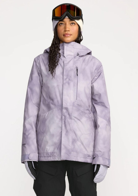 Vist Large View of Product Image Which is New VOLCOM WOMEN'S ERAS INSULATED GORE-TEX LAVENDAR AURA SM