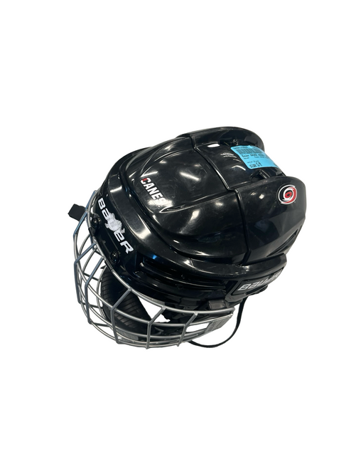 Vist Large View of Product Image Which is Used Bauer BAUER HOCKEY HELMET Helmet Cage Combo Black S/M
