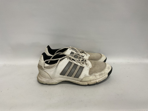 Vist Large View of Product Image Which is Used Adidas Mens Golf Shoes White Senior 10