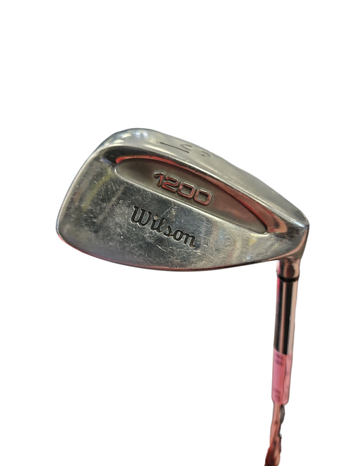 Vist Large View of Product Image Which is Used Wilson 1200 Golf Wedge Mens RH Sand Wedge
