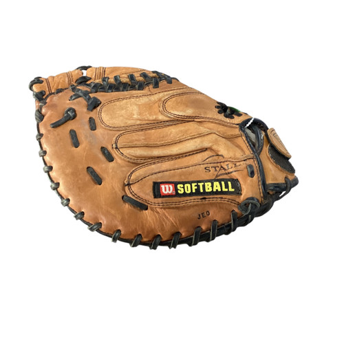Vist Large View of Product Image Which is Used Wilson PRO DIP 500 32 INCH RHT FASTPITCH BB/SB Catchers RH Throw Brown 32"