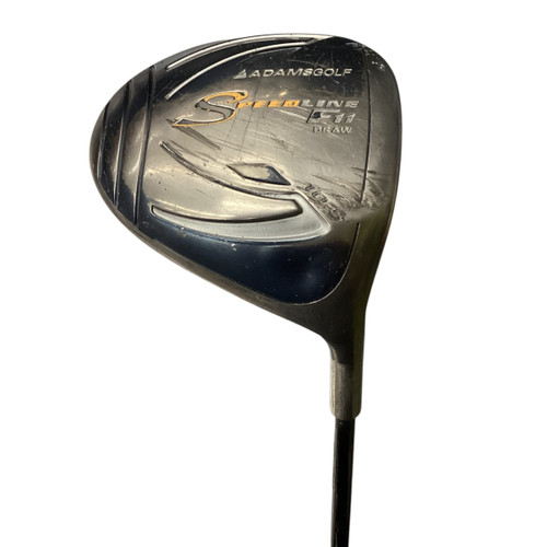 Used Adams Golf SPEEDLINE F11 Mens Driver RH 10.5 Degree 11760-S000083407 Vist Large View of Product Image Which is Used Adams Golf SPEEDLINE F11 Mens Driver RH 10.5 Degree