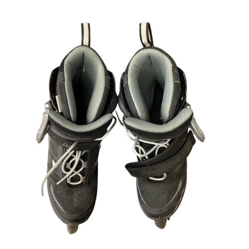 Vist Large View of Product Image Which is Used Rollerblade Roller Hockey Skates Black Senior 8
