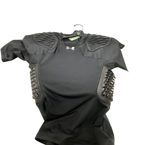 Vist Large View of Product Image Which is Used Under Armour PADDED SHIRT FB Top Adult Black XL