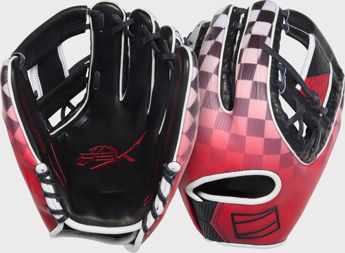Vist Large View of Product Image Which is New RAWLINGS REV1X 11.75 CHECKERED FLAG RHT