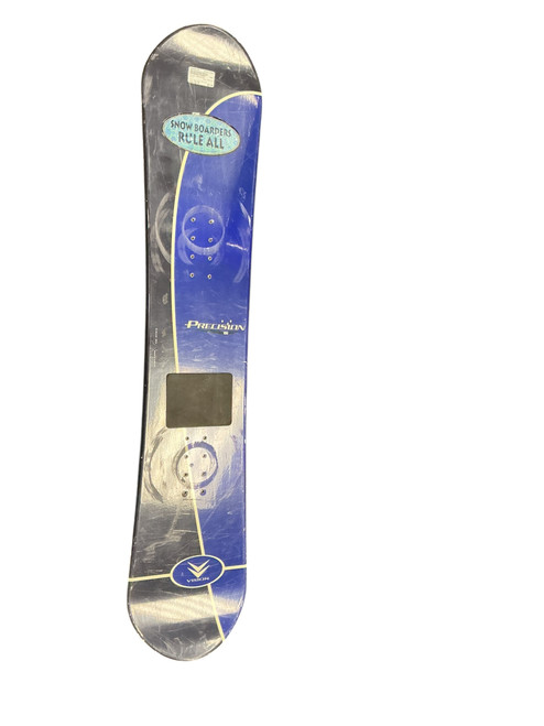 Vist Large View of Product Image Which is Used Vision PRECISION Mens Snowboard Only Royal Blue And Black 138 cm