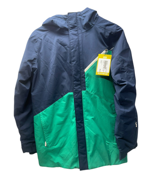 Vist Large View of Product Image Which is Used Columbia Outerwear Heavy Jacket Y Navy Blue LG