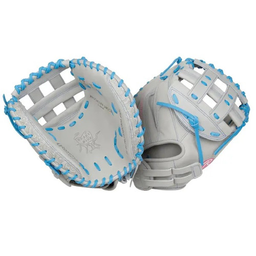 Vist Large View of Product Image Which is New RAWLINGS HEART OF THE HIDE 33 GREY/BLU/PINK