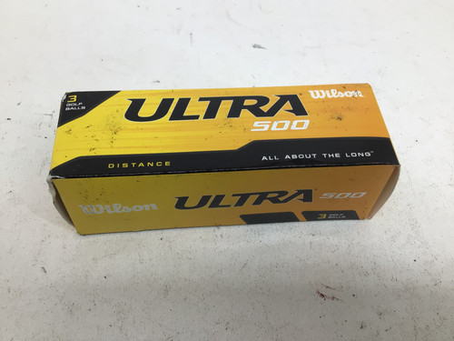 Vist Large View of Product Image Which is Used Wilson ULTRA 500 3 BALL SLEEVE 3 Ball - Golf Ball Sleeve