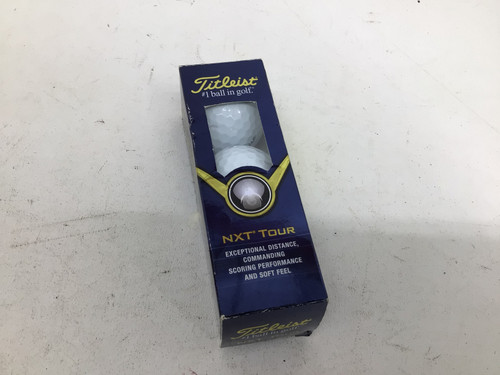 Vist Large View of Product Image Which is Used Titleist NXT TOUR 3PK SLEEVE 3 Ball - Golf Ball Sleeve