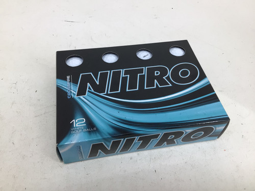 Vist Large View of Product Image Which is Used Nitro CROSSFIRE 12PK GOLF BALLS 12 Pack - Golf Balls