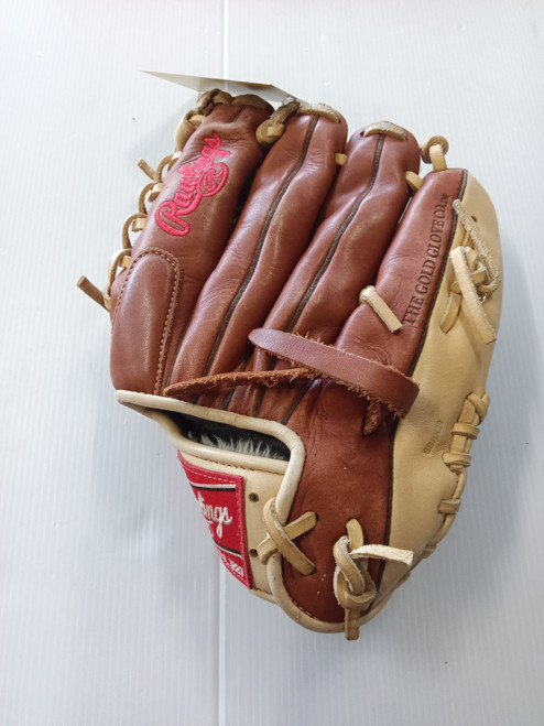 Vist Large View of Product Image Which is Used Rawlings GGELITE BB/SB Glove LH Throw Brown 11 1/2"