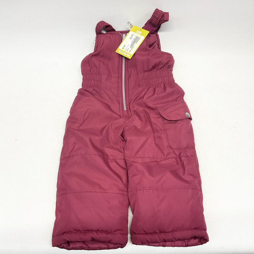 Vist Large View of Product Image Which is Used CARTERS Snow Bibs Y Maroon Youth