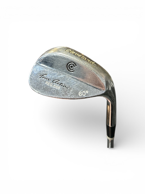 Vist Large View of Product Image Which is Used Cleveland TOUR ACTION REG 588 Golf Wedge Mens RH 60 Degree