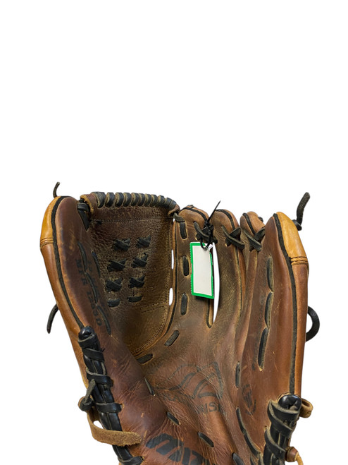 Vist Large View of Product Image Which is Used Mizuno MFR 1253D BB/SB Glove RH Throw Brown 12 1/2"