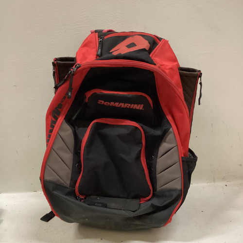 Used Demarini BACKPACK DEMARINI RED BB/SB Player Backpack Red 11725-S000493349 Vist Large View of Product Image Which is Used Demarini BACKPACK DEMARINI RED BB/SB Player Backpack Red