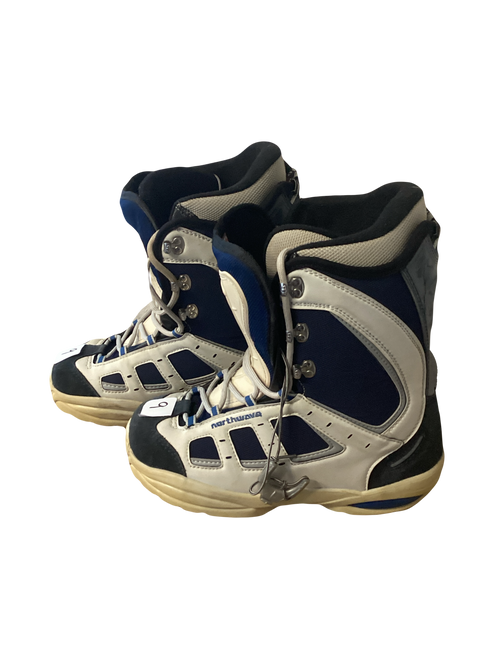 Vist Large View of Product Image Which is Used Northwave BOOTS Womens Snowboard Boots White Senior 9