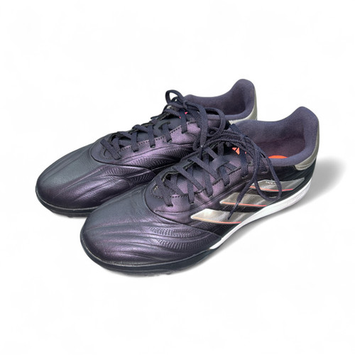 Used Adidas Soccer Turf Shoes Purple Senior 8.5 Vist Large View of Product Image Which is Used Adidas Soccer Turf Shoes Purple Senior 8.5