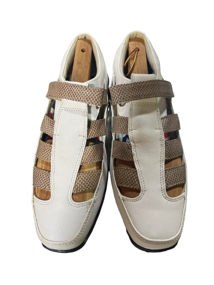 Vist Large View of Product Image Which is Used Foot Joy Womens Golf Shoes White Senior 8