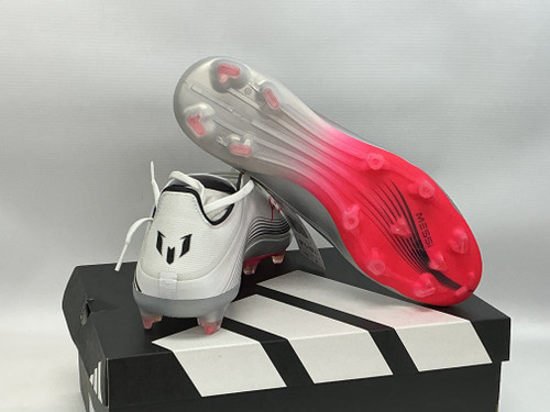 Vist Large View of Product Image Which is New F50 Pro FG Messi White And Red Senior 7