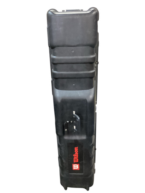 Vist Large View of Product Image Which is Used Wilson WHEELED HARD TRAVEL CASE Travel Bag Black